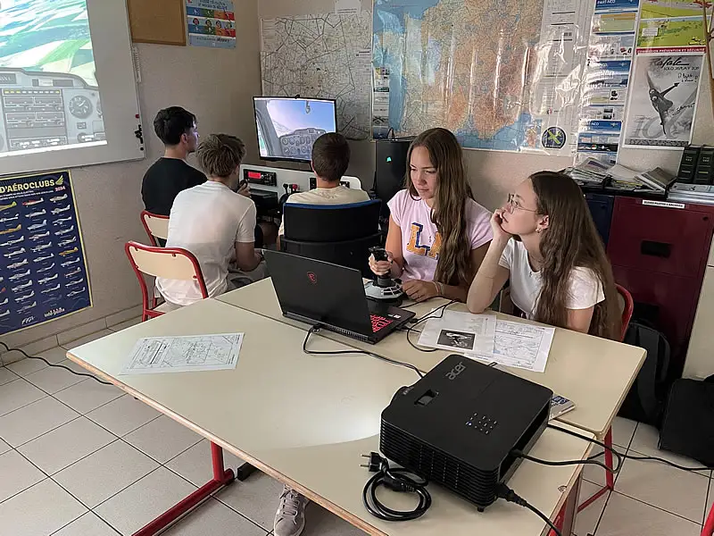 Foto del sitio web de Aeronautique Club De France
