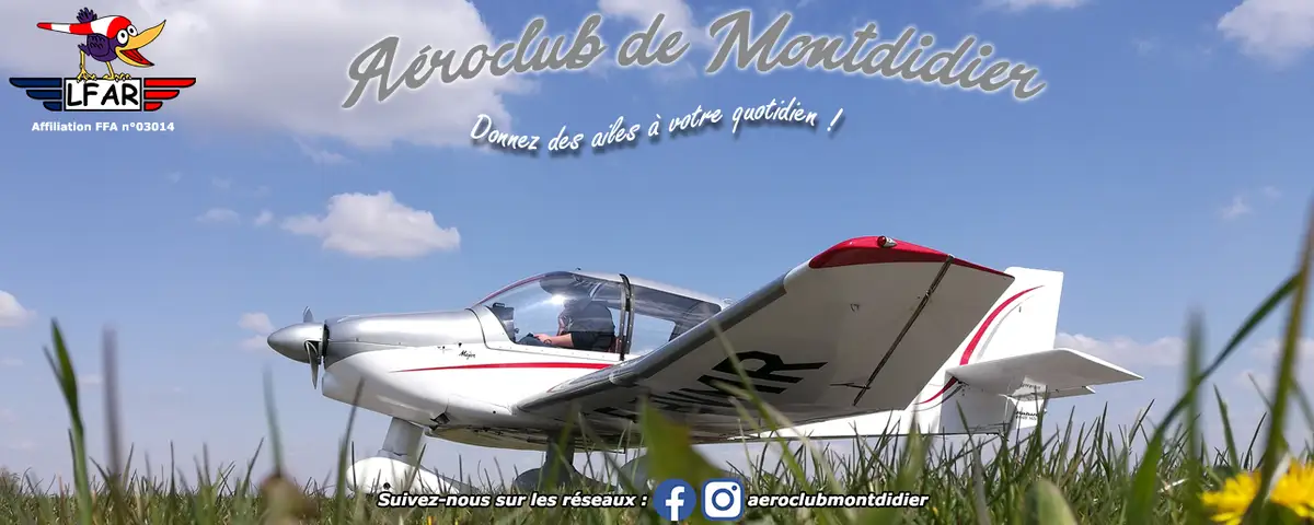 Foto von der Website von Aeroclub De Montdidier