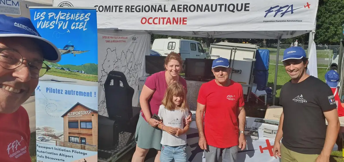 Foto von der Website von Peyragudes Air Club