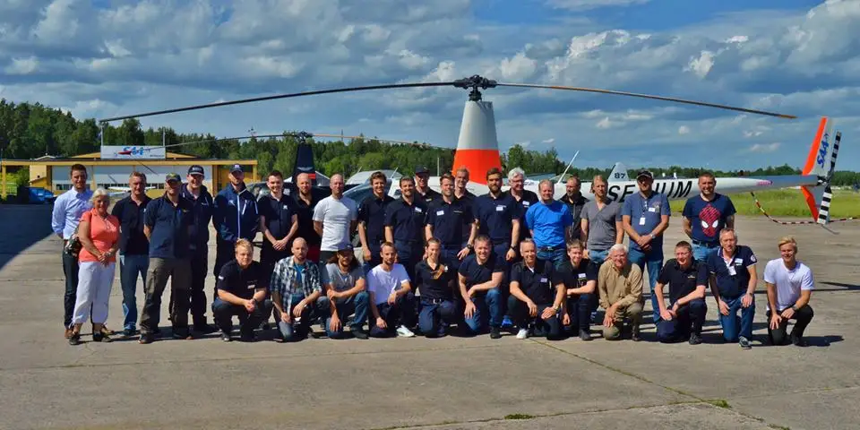 Foto del sitio web de Scandinavian Osterberg Helicopter Center AB
