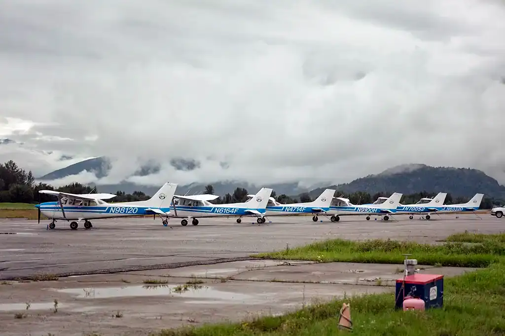 Foto von der Website von Blue River Aviation
