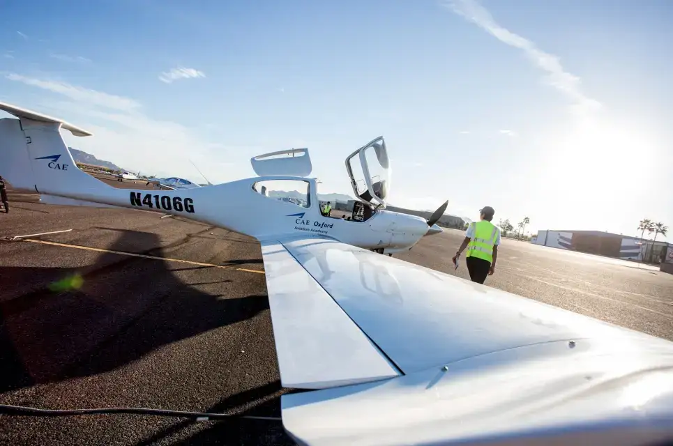 Foto del sitio web de CAE Phoenix Aviation Academy