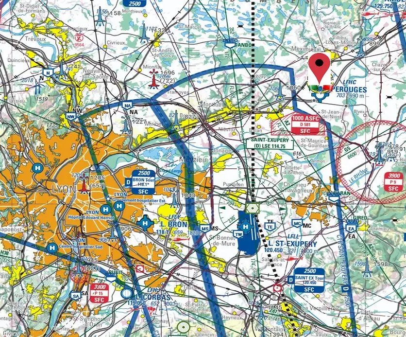Photo from Aeroclub De Perouges's website