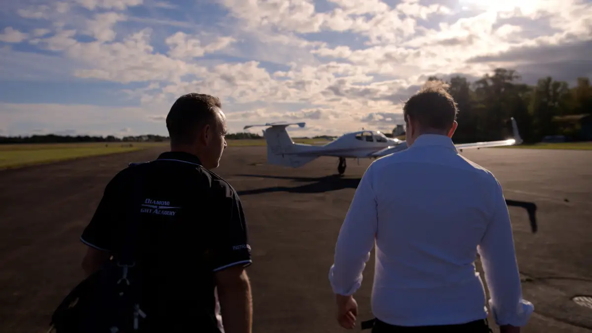 Photo from Diamond Flight Academy Scandinavia AB's website