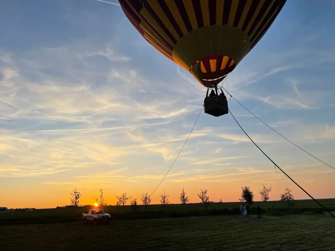Foto von der Website von Air Pégasus Montgolfières