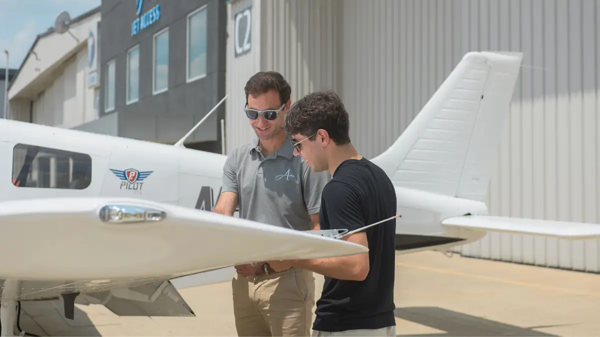 Photo from Jet Access Flight Training – Indianapolis Regional Airport's website