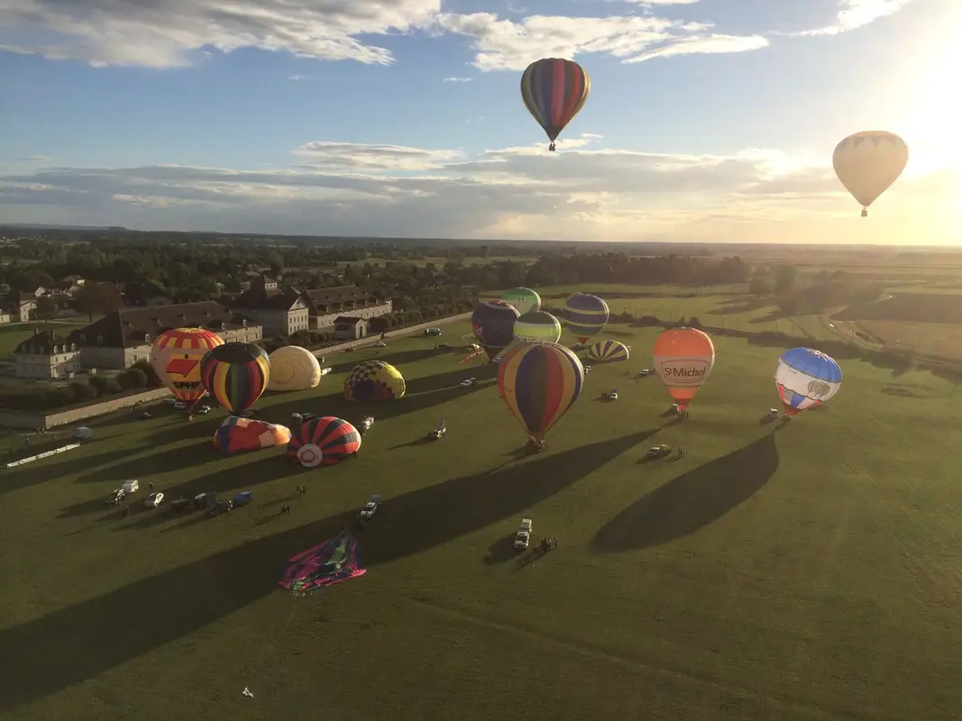 Photo du site web de Ballon Air Chaux