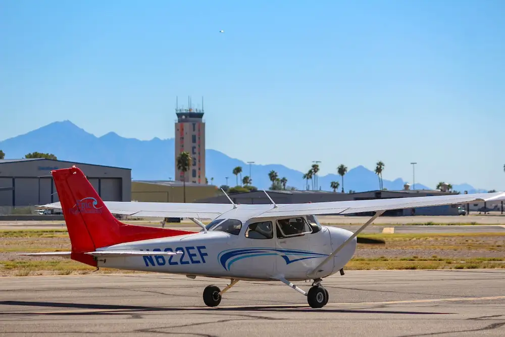 Foto von der Website von Epic Flight Academy Tucson