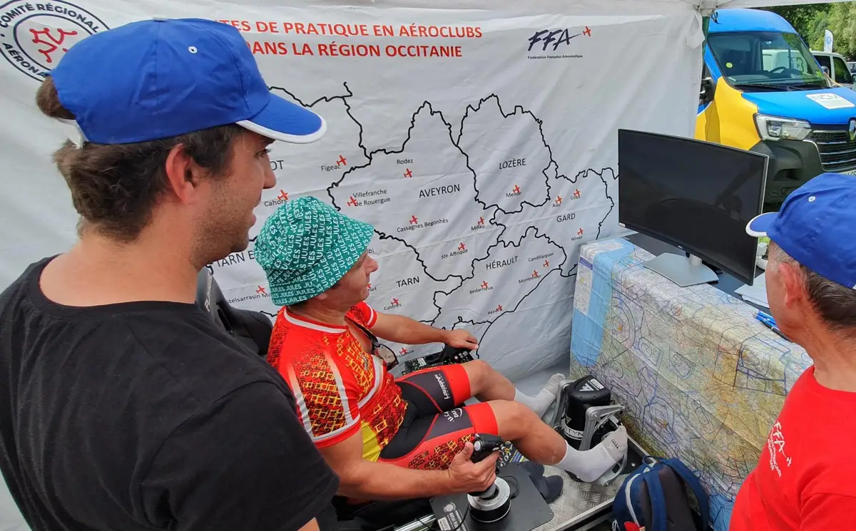 Foto von der Website von Peyragudes Air Club