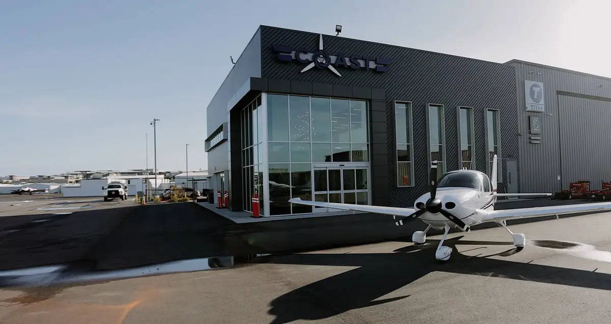 Photo from Flight school's website