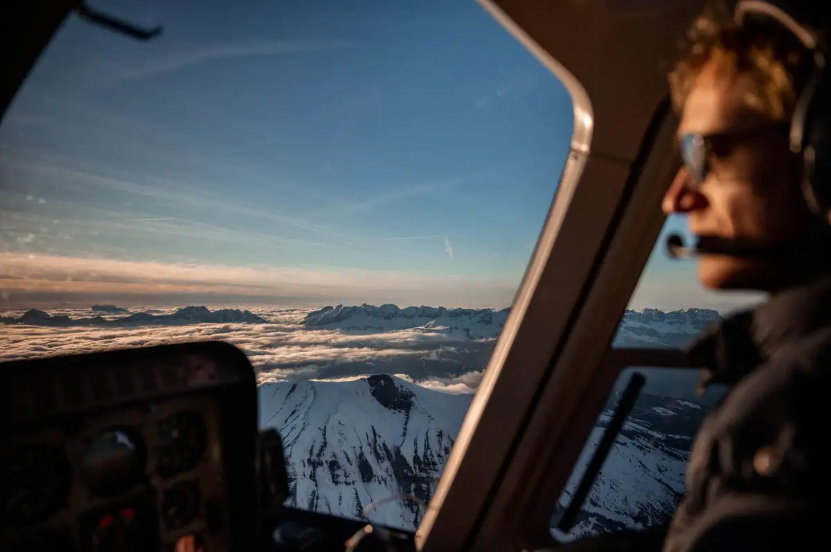 Foto del sitio web de Alpes Helicopteres