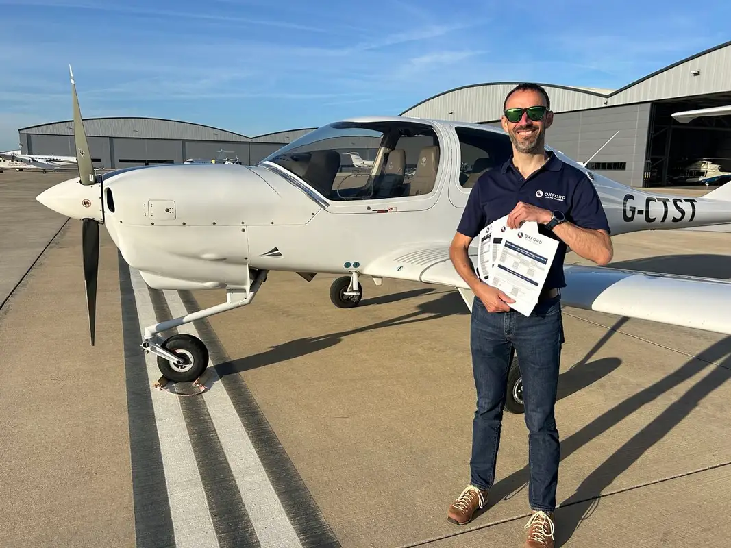 Foto von der Website von Oxford Airline Training Limited