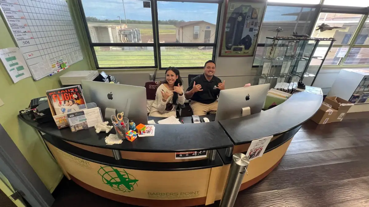 Photo from Barbers Point Flight School's website