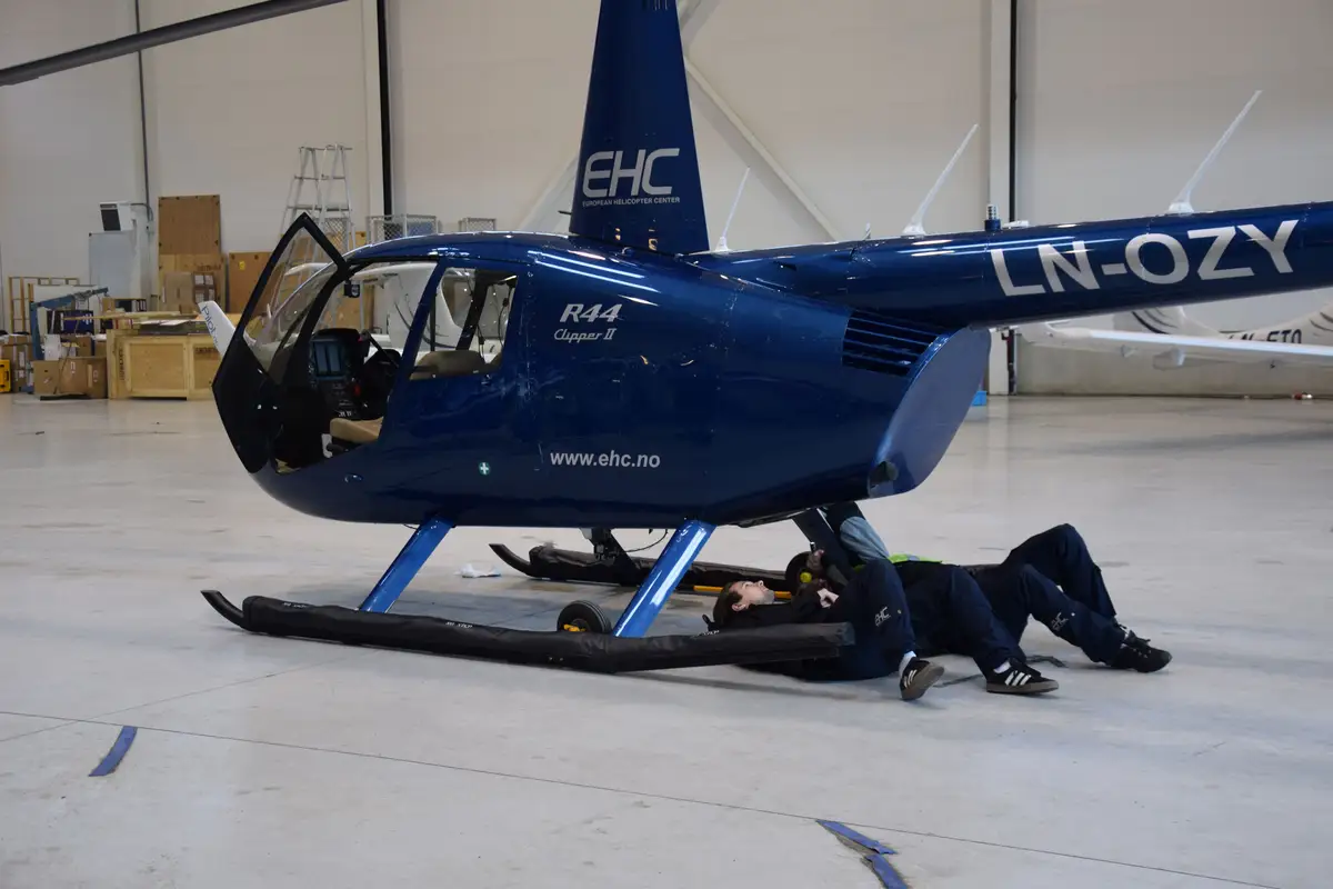 Photo du site web de European Helicopter Center AS ATO