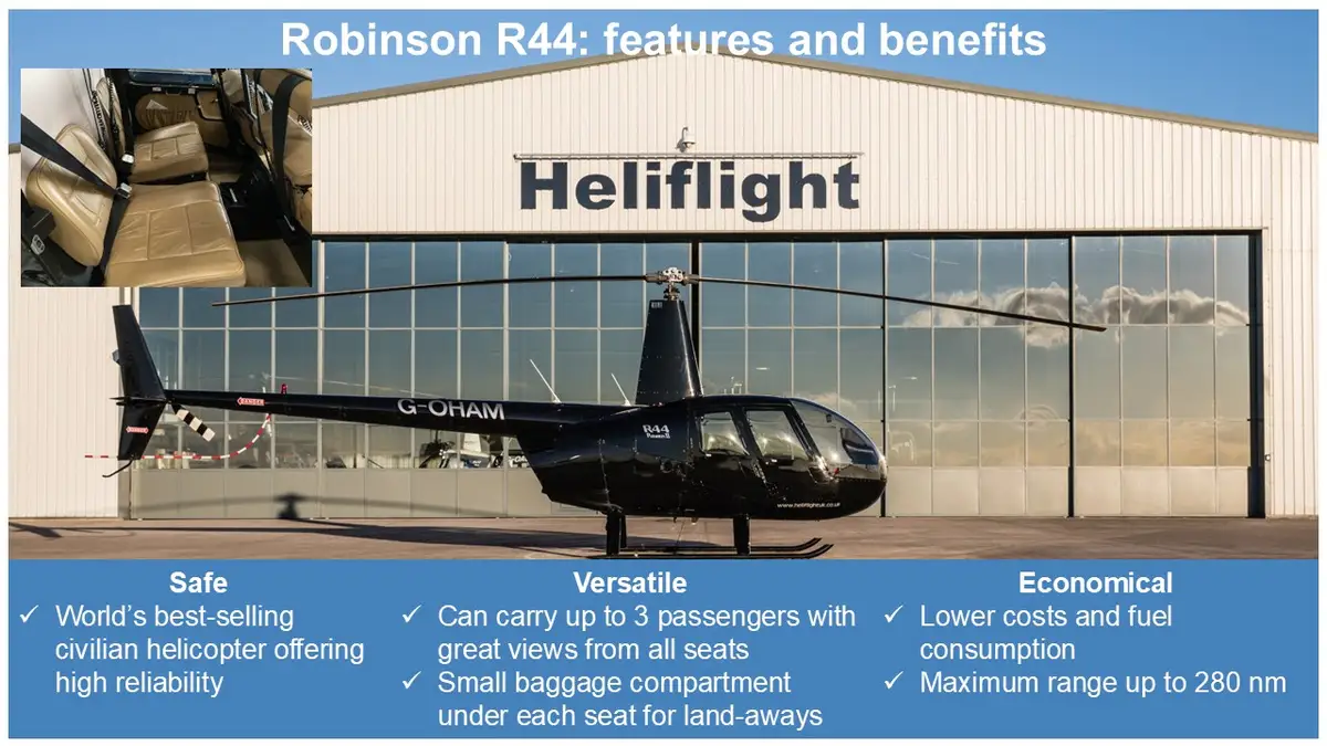 Photo du site web de Heliflight (UK) Limited