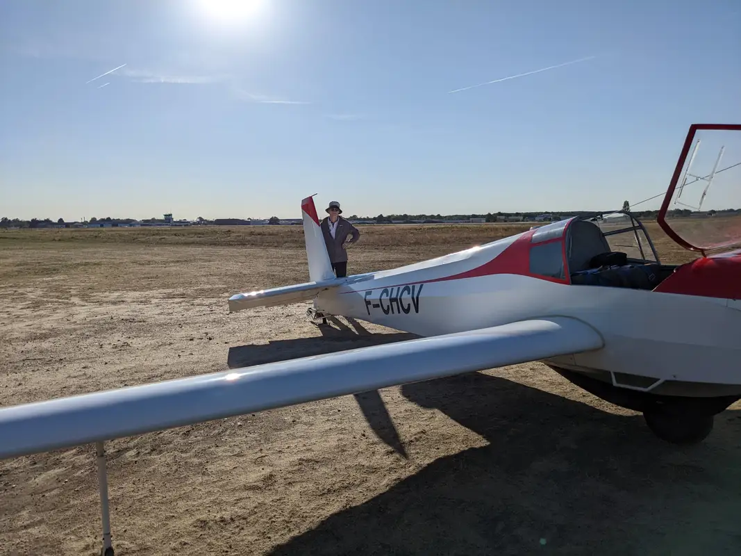 Foto von der Website von Les Ailes Du Maine Planeur