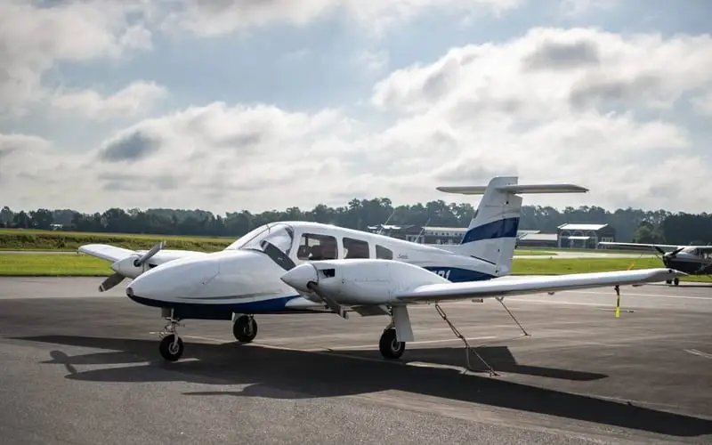 Photo du site web de D2 Flight Training Center