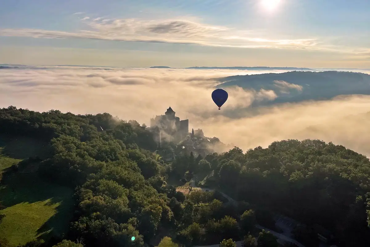 Photo from Périgord Dordogne Montgolfières's website