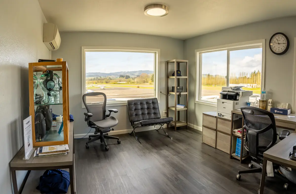Foto von der Website von Twin Oaks Airpark