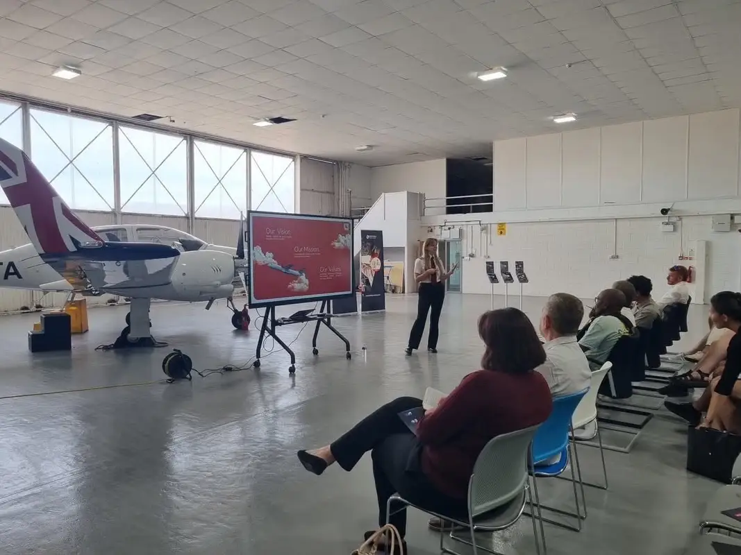 Foto von der Website von Oxford Airline Training Limited
