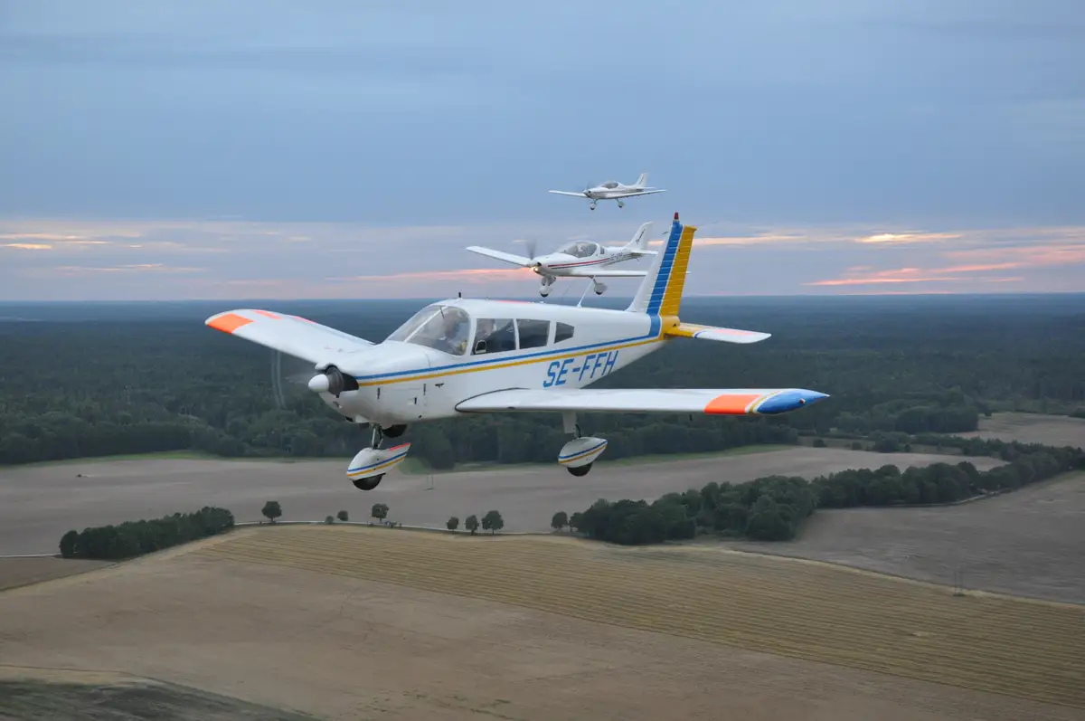 Foto von der Website von Trosa Flygklubb