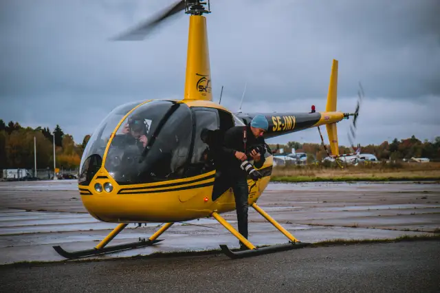 Foto del sitio web de Scandinavian Osterberg Helicopter Center AB