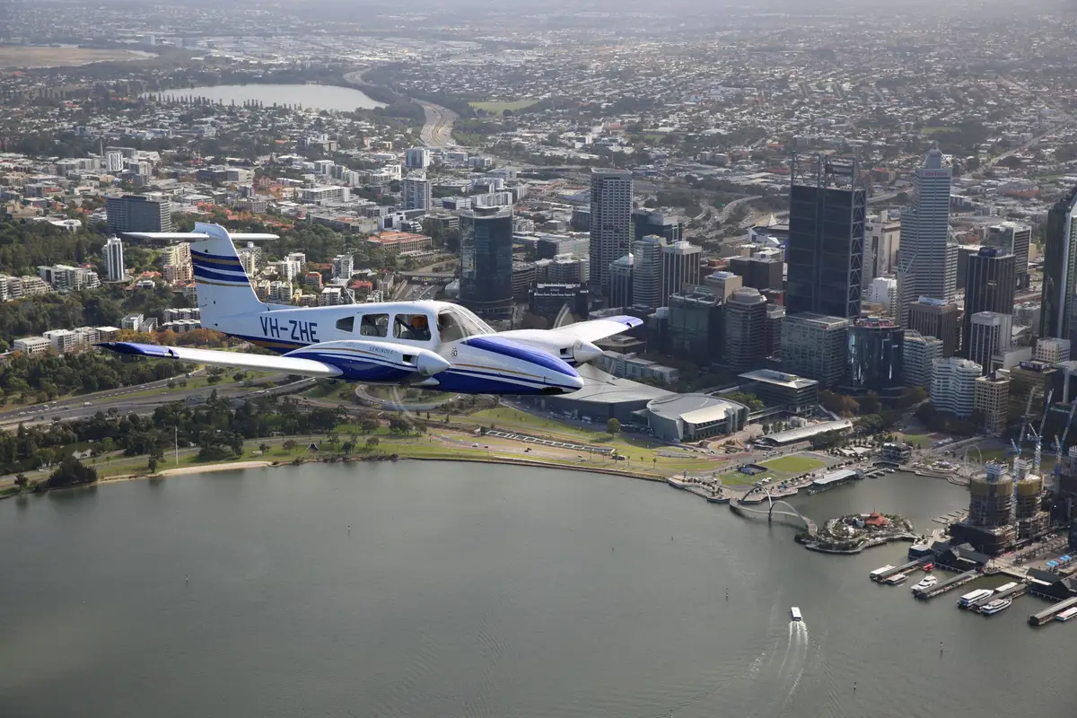 Photo from Major Blue Air Pty Ltd's website