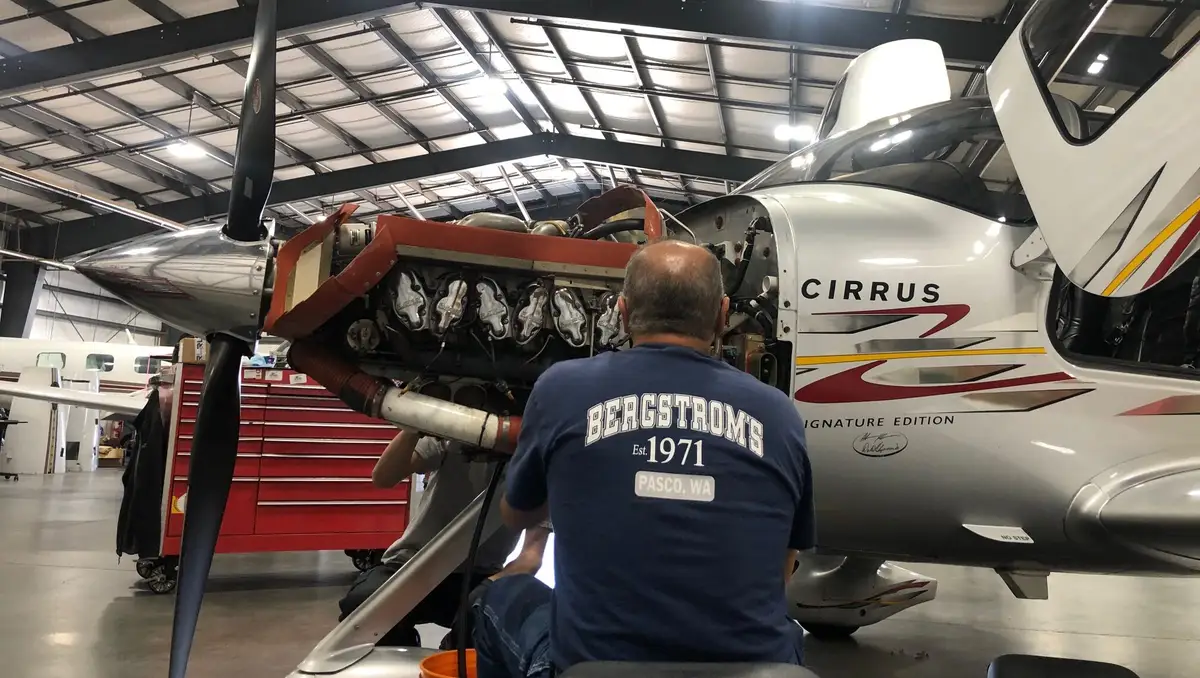 Foto von der Website von Bergstrom Aircraft