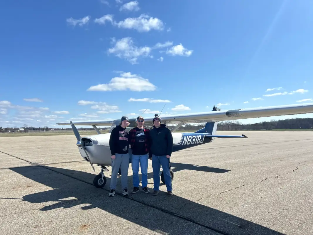 Photo from Monroe Aviation Flight School's website