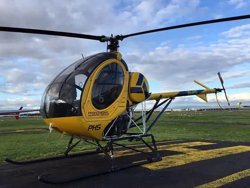 Foto del sitio web de Professional Helicopter Services Pty. Ltd.