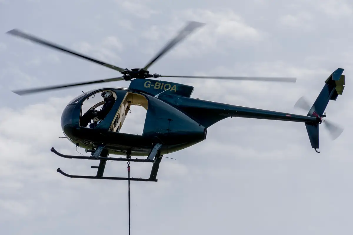 Photo from A H Helicopter Services Limited's website