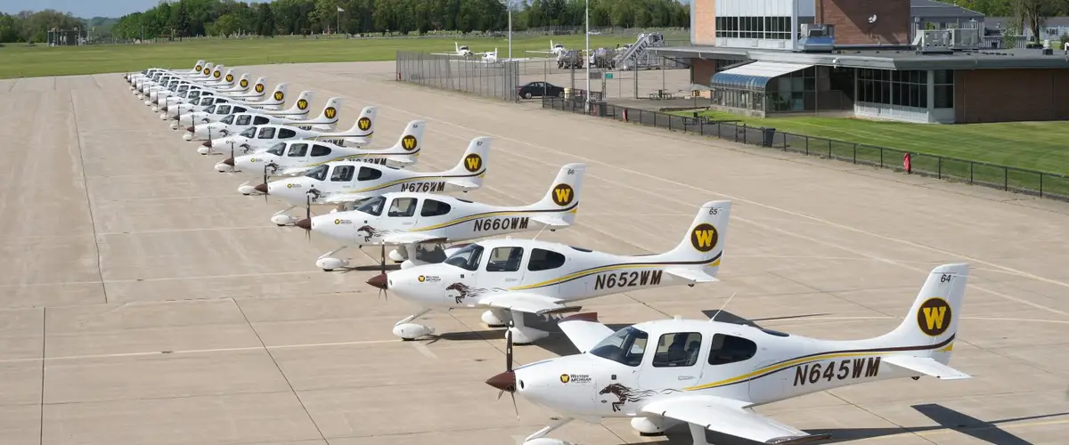 Photo du site web de Western Michigan University College Of Aviation
