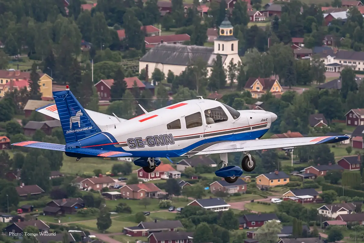 Photo from Ovans Siljans Flygklubb's website