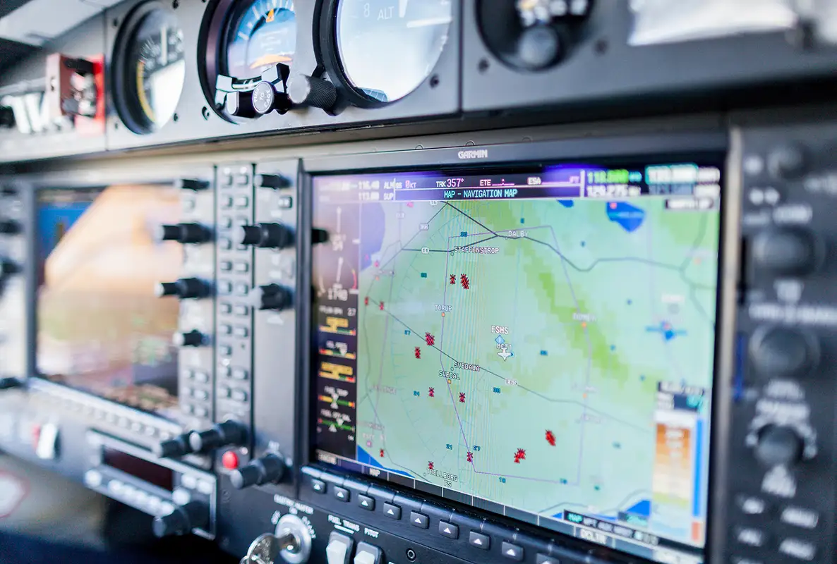 Photo du site web de Premier Flight Center