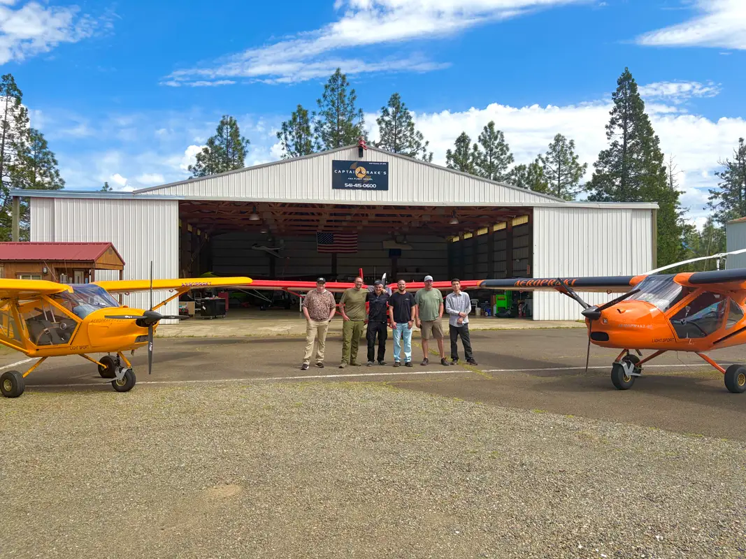 Foto von der Website von Captain Drake's Family Aerial Adventures