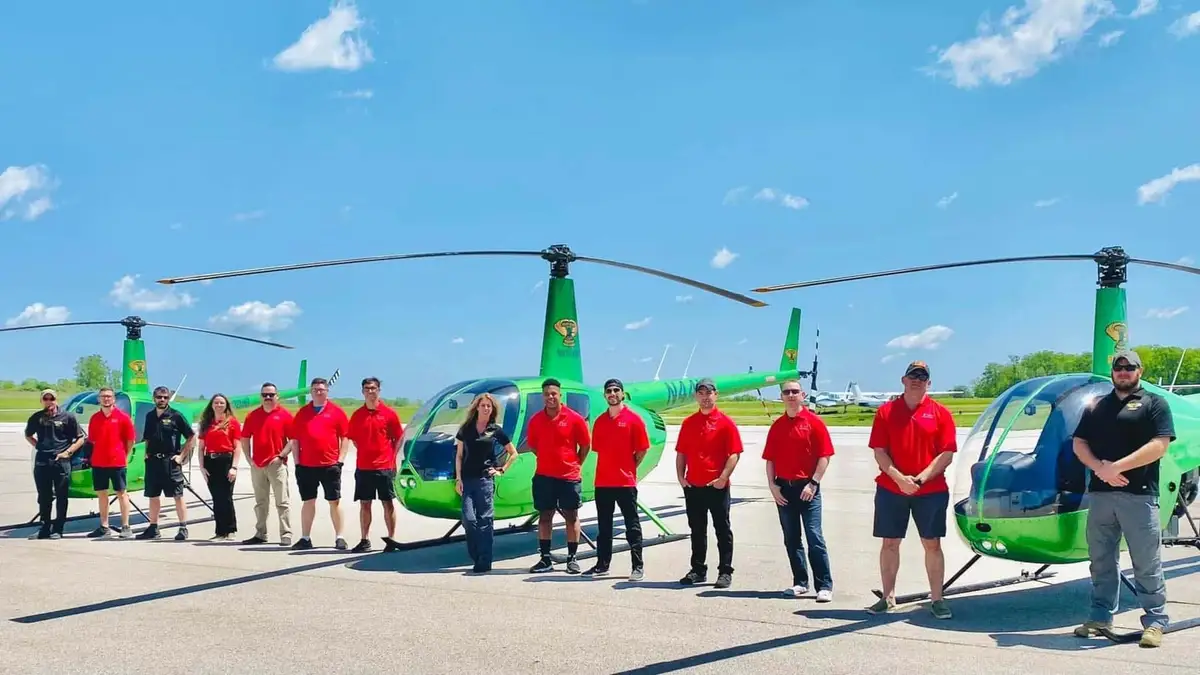 Photo from Higher Ground Helicopters Of Cincinnati LLC's website