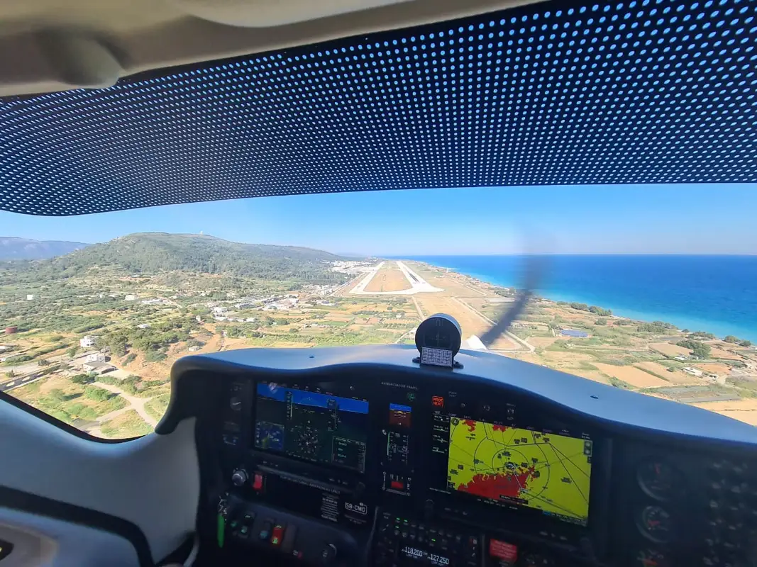 Foto von der Website von The Pigeon Aviation School of Cyprus