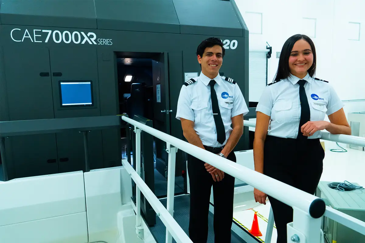 Foto del sitio web de Jet Blue Aviation, S.A. de C.V. (Tecblue Aviation)