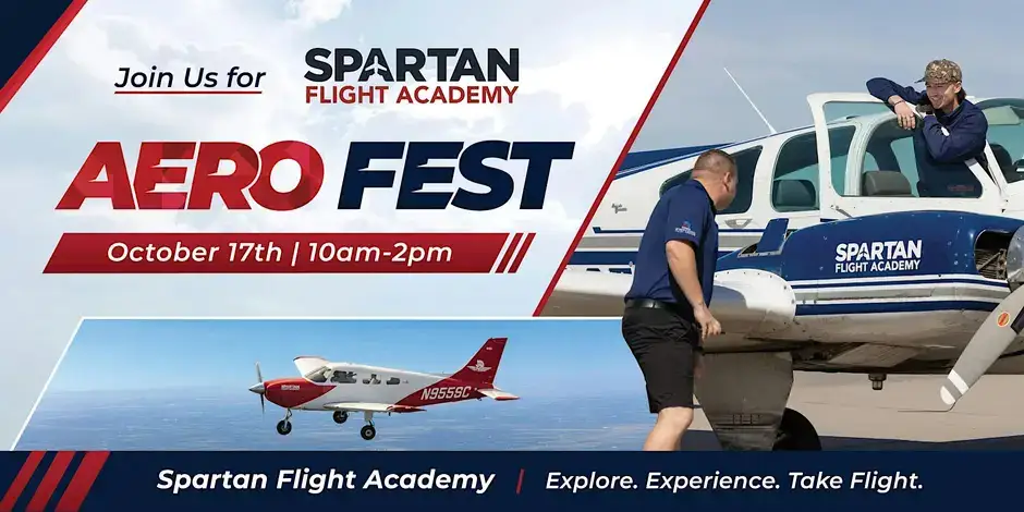 Photo du site web de Spartan Flight Academy