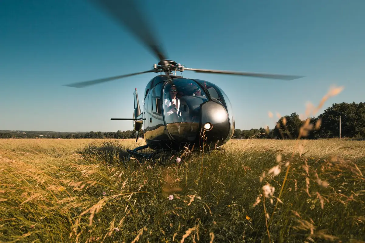 Photo from Aix Heli Pro's website