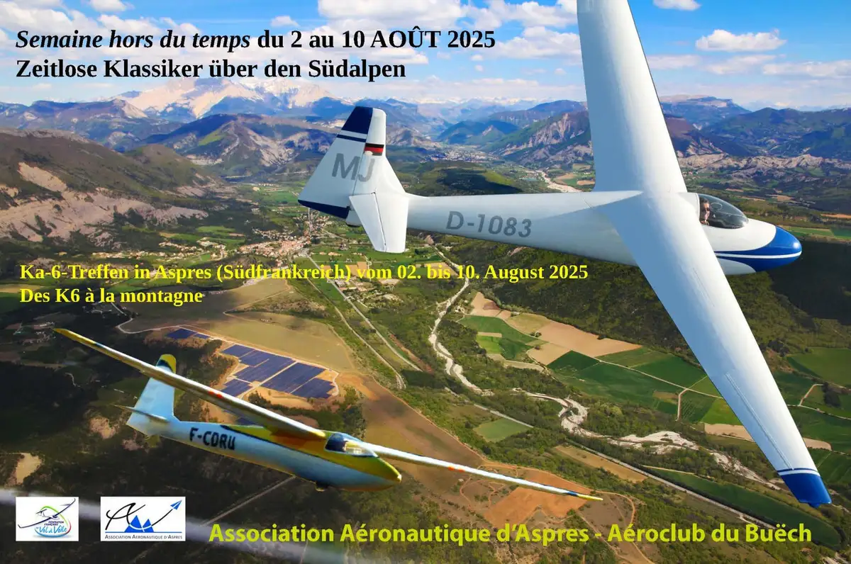Photo from Association Aéronautique d'Aspres – Aéroclub du Buëch's website