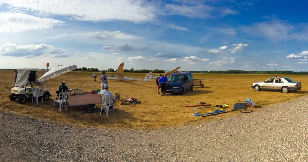 Foto von der Website von Les Planeurs D'Orleans