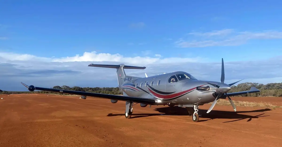 Foto von der Website von Navair Flight Operations Pty Ltd