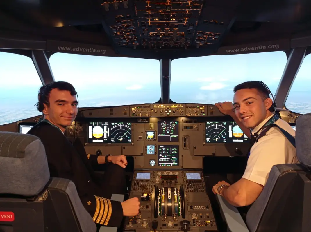 Foto del sitio web de Adventia European College of Aeronautics