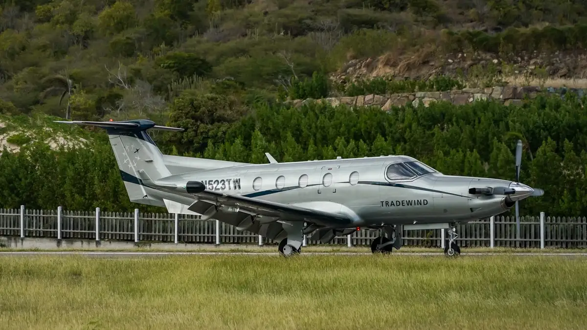 Foto von der Website von Trade Winds Aviation