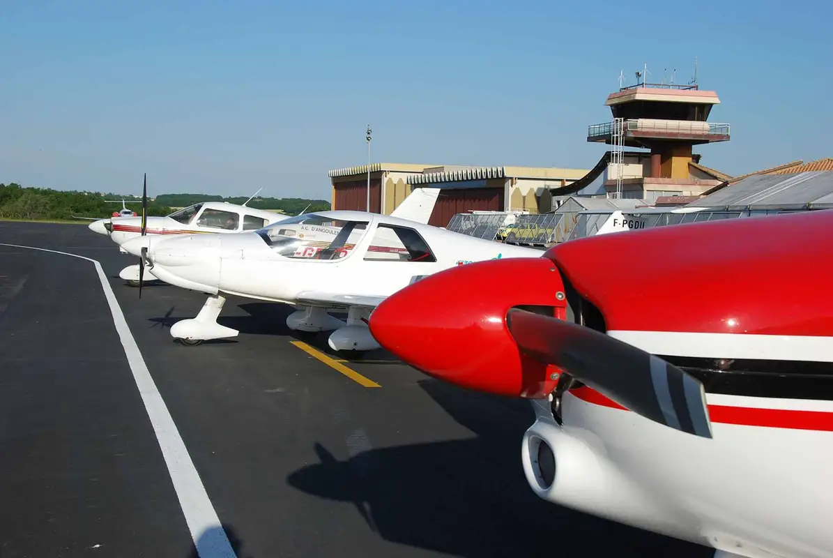 Foto del sitio web de Aero-Club D'Angouleme