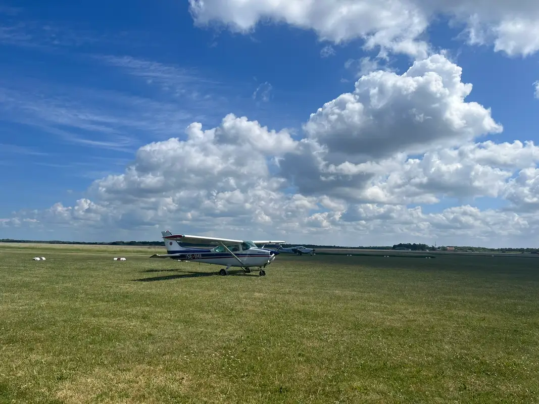Foto von der Website von Norrköpings Automobil & Flygklubb
