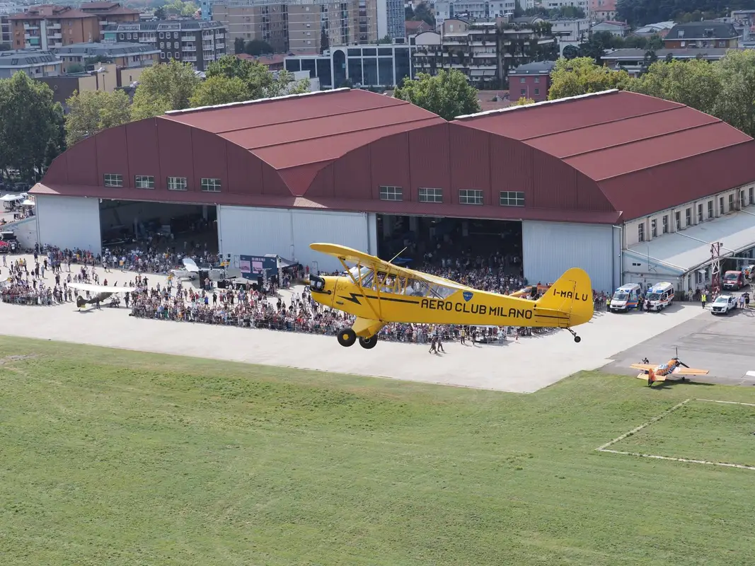 Photo from Aero Club Milano's website