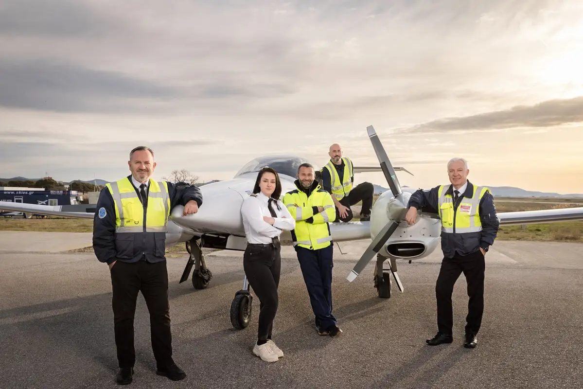 Foto von der Website von Skies Aviation Academy