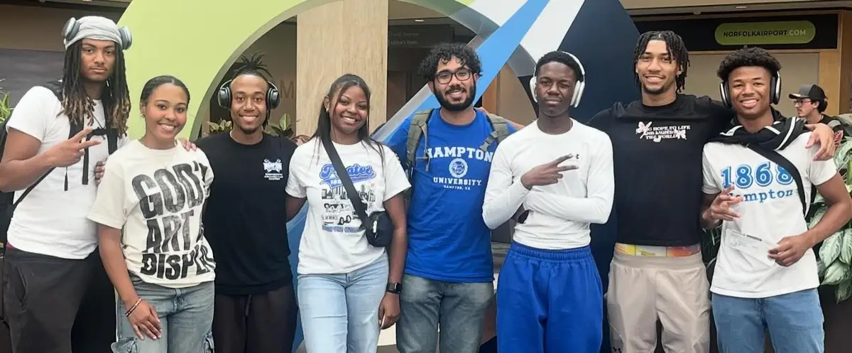 Foto del sitio web de Hampton University
